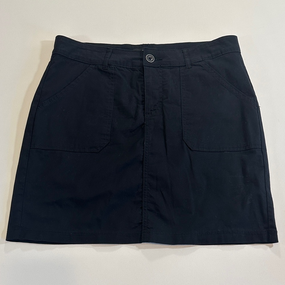 Lee Midnight Black Utility Skirt Women’s Size 6